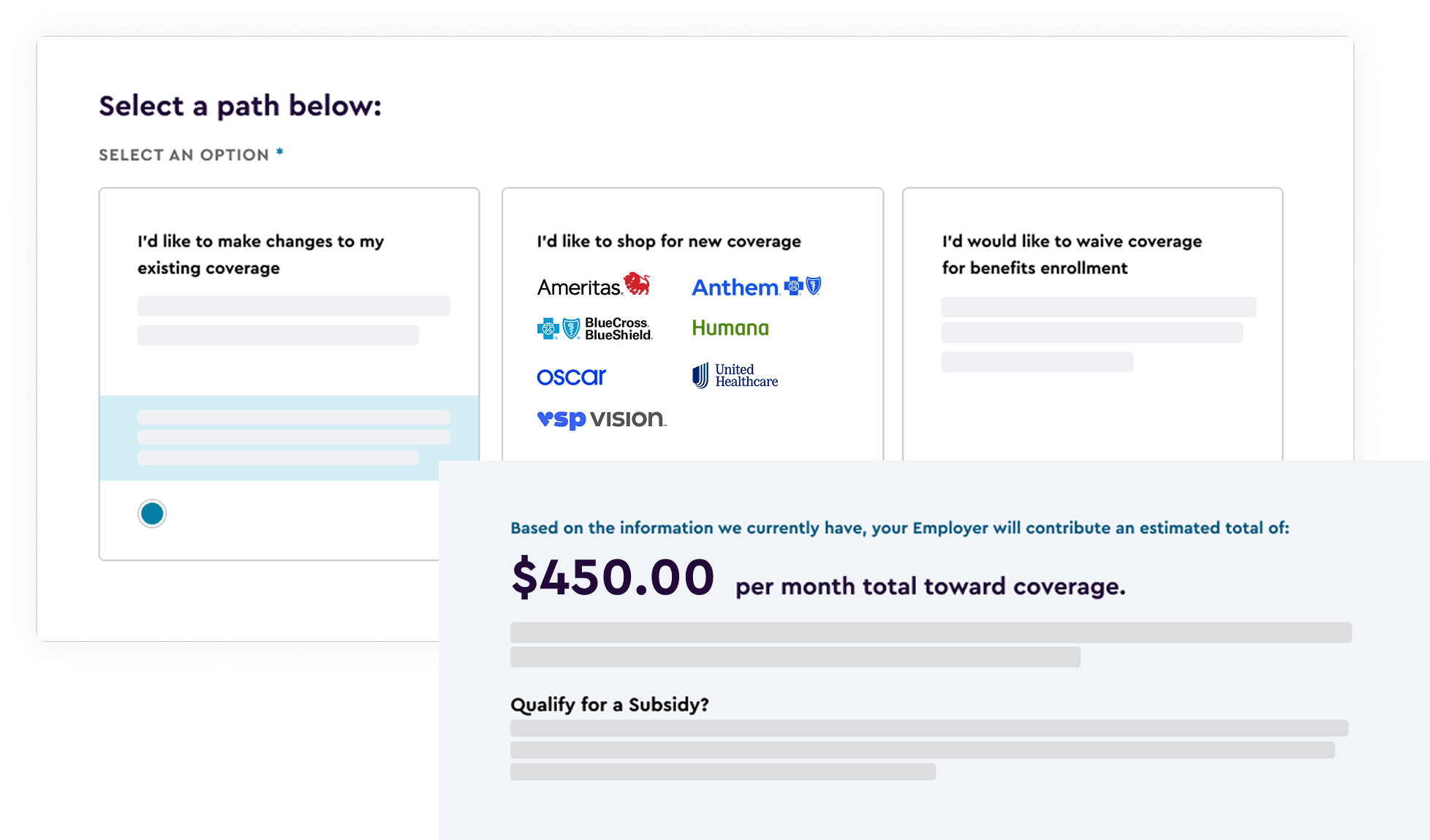 ICHRA Employees Easy UI